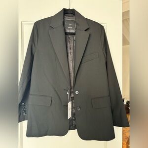 Mango Oversized Black Blazer NWT
